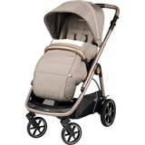 Коляска 3 в 1 Peg-Perego Veloce Mon Amour Belvedere Lounge з підставкою до люльки рожеве золото - Pampik - 2