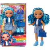 Лялька Rainbow High Littles Sapphire Bradshaw з аксесуарами, 15 см (531197) - Pampik