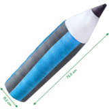 Іграшка м'яка Масік Олівець сіро-блакитний, 76 см (МС 180302-01) - Pampik - 3