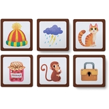 Розумні картки Кристал Бук Розвиток логіки та мислення 30 шт. (F00031384) - Pampik - 6