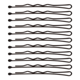 Набор фрезерных невидимок для волос SPL, 5 см, 24 шт., коричневый (3021-0050) - Pampik - 4