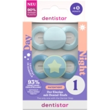 Пустышка ортодонтичная Dentistar для мальчика, 0-6 месяцев, 2 шт. (3960000) - Pampik - 2