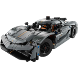 Конструктор LEGO Technic Koenigsegg Jesko Absolut сірий гіперкар, 801 деталь (42173) - Pampik - 4