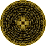 Картина за номерами Strateg & Karpachoff Сім'я сугестивна мандала 40х40 см (2 Mandala (family)) - Pampik