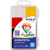 Краски акварельные Kite Classic, 8 цветов (K-065) - Pampik
