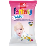 Салфетки влажные Fantasy Baby с экстрактом ромашки и облепихи,15 шт. - Pampik