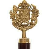 Ложка для взуття Elen Dekor Герб латунь 50 см (874-038) - Pampik - 2