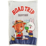 Плед-ковдра дитяча HomeBrand велюр Happy Time 110х140 см (45675) - Pampik