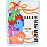 Настільна гра Strateg Веселі шнурочки динозаври (30524) - Pampik