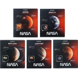 Набір зошитів Kite NASA А5 в клітинку 24 аркуші 20 шт. (NS24-238) - Pampik