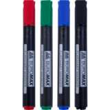 Набір маркерів Buromax для фліпчартів 4 шт. (BM.8810-94) - Pampik