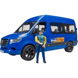 Іграшкова машинка Bruder Туристичний автомобіль MB Sprinter з фігуркою 1:16 (02681) - Pampik