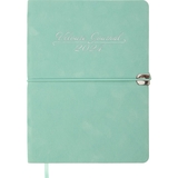 Ежедневник датированный Buromax Velour 2024 A5 мятный (BM.2134-38) - Pampik