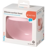 Мисочка силиконовая BabyOno с присоской, розовый (1481/02) - Pampik - 2