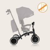 Велосипед Lionelo Tris Plus Grey Stone, сірий - Pampik - 16