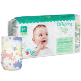 Підгузки на липучках Offspring FairyTale M (6-10 кг), 42 шт. (DP-OI-FAT-M42P-FRT) - Pampik