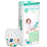 Підгузки-трусики Offspring ABC Dance розмір M (6-11 кг) 42 шт. (DP-OI-FAP-M42P-ABC) - Pampik