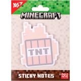 Папір для нотаток Yes Minecraft TNT фігурний 40 аркушів (170397) - Pampik