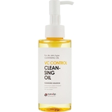 Олія гідрофільна двофазна для обличчя Eyenlip VC control cleansing oil з фруктовими екстрактами 150 мл - Pampik