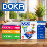 Конструктор електронний Doka Піймай рух, 16 деталей - Pampik - 6