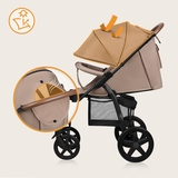 Прогулянкова коляска Lionelo Annet Plus Beige Sand - Pampik - 19