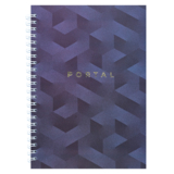 Блокнот на спіралі Axent №28 клітинка 96 аркушів (8032-28-A) - Pampik