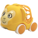 Игрушка-погремушка Baby Team Машинка-обезьянка (8412) - Pampik