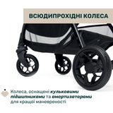 Прогулянкова коляска Chicco Glee Чорна з помаранчевим (87068.73) - Pampik - 6