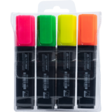 Набір текст-маркерів Buromax Jobmax 4 шт. (BM.8902-94) - Pampik