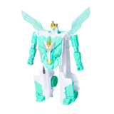 Робот-трансформер Screechers Wild! S5 Стар Вінгс білий з бірюзовим (EU686153) - Pampik - 3