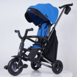 Велосипед складаний триколісний дитячий Qplay Nova+ Rubber Sky Blue (S700-13Nova+SkyBlue) - Pampik - 11