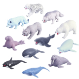 Стретч-іграшка #sbabam Legend of animals Максі Полярні хижаки в дисплеї 12 шт. (102/CN22-CDU) - Pampik - 2