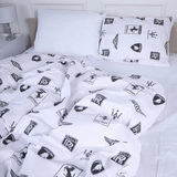 Пододеяльник MirSon 17-4761 Ferrara бязь 110х140 см (2200008941215) - Pampik