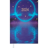 Ежедневник датированный Buromax Only 2024 A6 фиолетовый (BM.2549-07) - Pampik