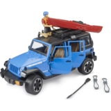 Игровой набор Bruder Автомобиль Jeep Wrangler Rubicon Unlimited с каяком и фигуркой 1:16 (02529) - Pampik - 2