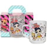 Кухоль скляний Green Tea L.O.L.Surprise! The Queen, 200 мл (86004970ОСТ) - Pampik