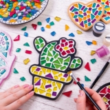 Набор для творчества Mosaaro Мозаика хрустальное стекло Кактус (MA2006) - Pampik - 2