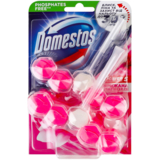 Блок для очистки унитаза Domestos Power 5 Ледяная магнолия, 110 г (2 шт. х 55 г) - Pampik