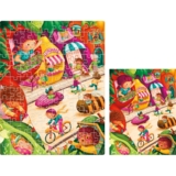 Пазлы De.tail Фруктовый городок, 120 элементов (DT100-24) - Pampik - 3