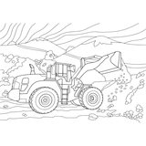 Розмальовка 1 Вересня Будівельна техніка 12 сторінок (742811) - Pampik - 3