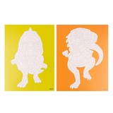 Набір для творчості 1 Вересня Динозаврики Аплікація стікерами (954571) - Pampik - 3