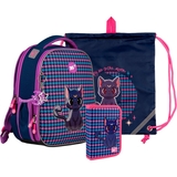 Рюкзак Yes H-100 Collection Fantastic Kitty с пеналом и сумкой (559797) - Pampik