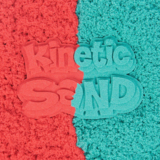 Набір піску для дитячої творчості Kinetic Sand Барвистий дует 2 кольори 680 г (71652) - Pampik - 6