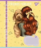Набор тетрадей Yes Friends forever А5 в линейку 18 листов 25 шт. (766992) - Pampik - 3