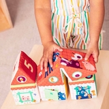 Набір із 5 м'яких кубиків Lilliputiens Ферма (83455) - Pampik - 10