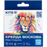Мел восковой Kite Classic 12 шт. (K-070) - Pampik