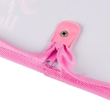 Папка для тетрадей YES Glamour пластиковая на молнии, В5, синяя (492206) - Pampik - 3