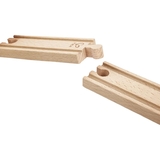 Набор для железной дороги Hape короткие прямые рельсы 4 шт. (E3778) - Pampik - 2