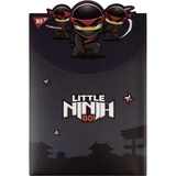 Папка-конверт YES Ninja вертикальная, А4, на липучке (492190) - Pampik