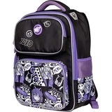 Рюкзак школьный Yes S-101 Anime, черный с фиолетовым (559590) - Pampik